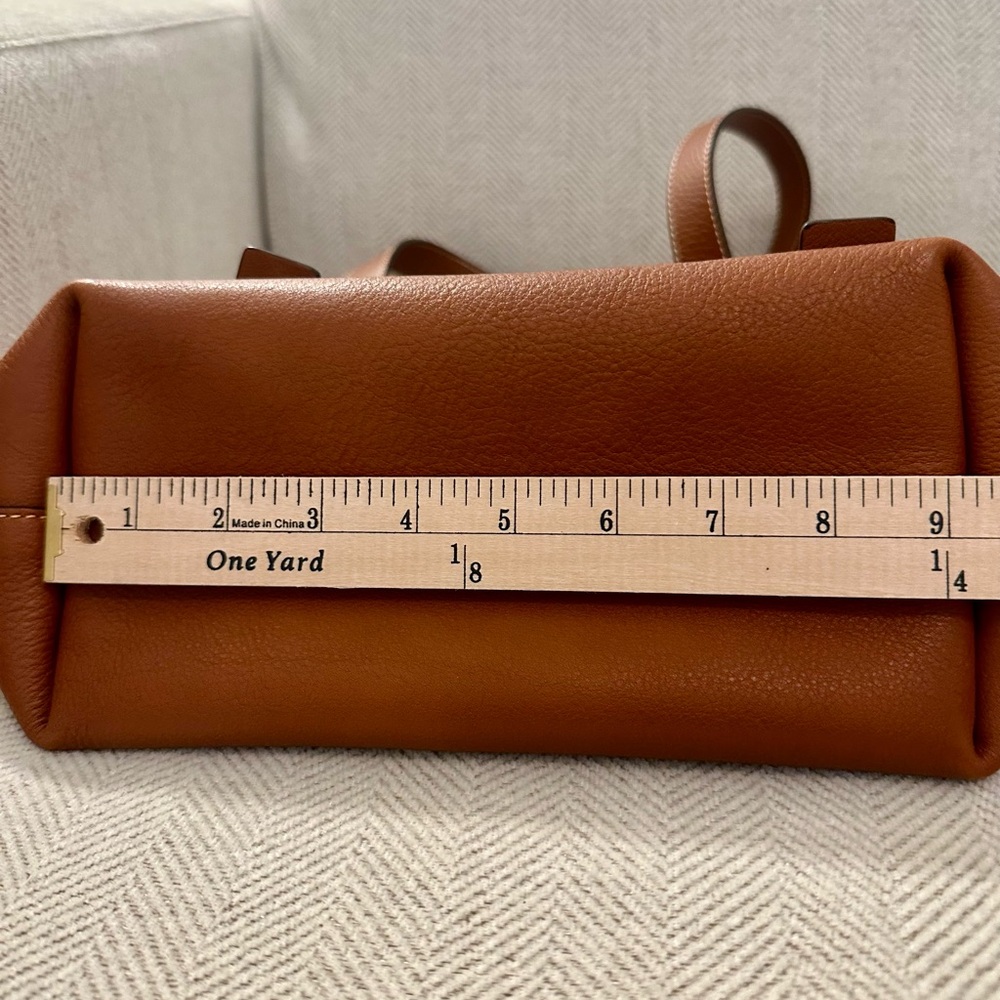 Rare! Chloe Darryl Rich Brown Leather Tote - Picture 10 of 16